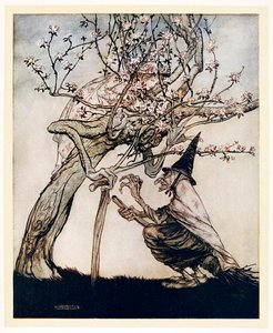 私のツリー！ おお、私の木よ！ 私のいたずらな小さなメイド、English Fairy Tales、pub 1922.