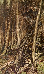 ウンディーネby Friedrich de la MotteFouqué 作： Arthur Rackham
