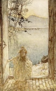 ウンディーネby Friedrich de la MotteFouqué 作： Arthur Rackham