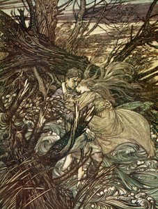 ウンディーネby Friedrich de la MotteFouqué 作： Arthur Rackham