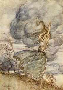 ウンディーネby Friedrich de la MotteFouqué 作： Arthur Rackham