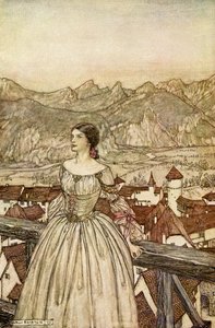 ウンディーネby Friedrich de la MotteFouqué 作： Arthur Rackham