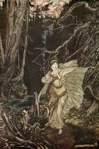 ウンディーネby Friedrich de la MotteFouqué 作： Arthur Rackham