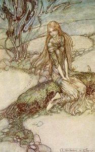 ウンディーネby Friedrich de la MotteFouqué 作： Arthur Rackham