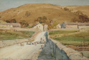 コニストン、ワーフデール、ヨークシャー 作： Arthur Reginald Smith