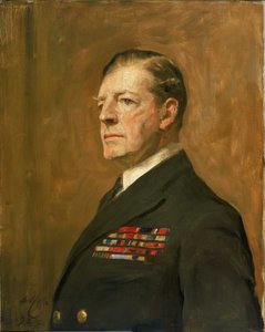 艦隊の提督、デイビッドビーティ卿、1871-1936年、第1伯爵ビーティ 作： Arthur Stockdale Cope