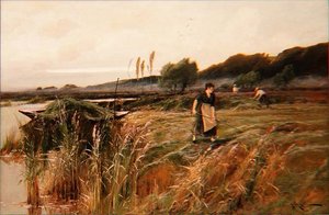 夏の収穫 作： Arthur Walker Redgate