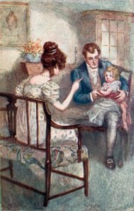 ジェーン・オースティンによるエマのイラスト 作： Arthur Wallis Mills