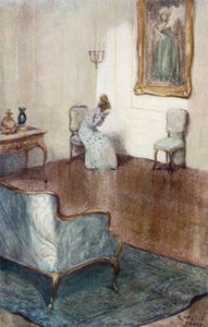ジェーンオースティンによるノーサンガー修道院のイラスト 作： Arthur Wallis Mills