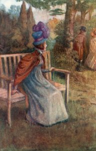 ジェーンオースティンによるノーサンガー修道院のイラスト 作： Arthur Wallis Mills