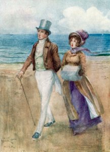 ジェーン・オースティンによる説得のイラスト 作： Arthur Wallis Mills
