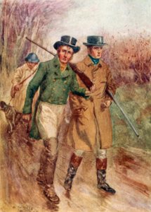 ジェーン・オースティンによる説得のイラスト 作： Arthur Wallis Mills