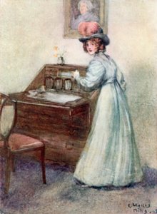 ジェーン・オースティンによる説得のイラスト 作： Arthur Wallis Mills