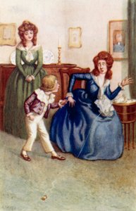 ジェーン・オースティンによるプライドと偏見のイラスト 作： Arthur Wallis Mills