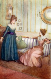 ジェーン・オースティンによるプライドと偏見のイラスト 作： Arthur Wallis Mills
