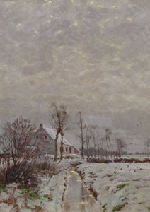 冬の小川 作： Arthur Wansleben