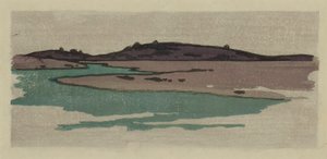 イプスウィッチ湿原 作： Arthur Wesley Dow