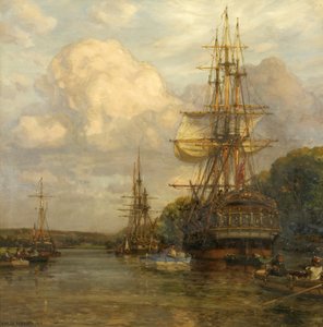 19世紀初頭に私掠船がハンガリーで拘束された 作： Arthur Wilde Parsons