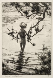蒸し暑い午後 作： Arthur William Heintzelman