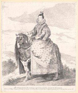 オーストリア大公妃（1584-1611）マーガレット 作： Artist Unknown