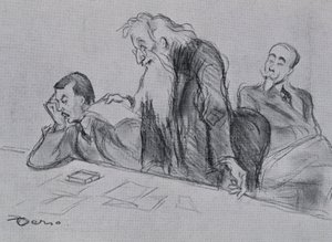 ロシア移民会議、パリ 作： Artist Unknown