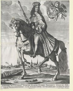 ブランデンブルク選帝侯（1620-1688）フレデリック・ヴィルヘルム 作： Artist Unknown