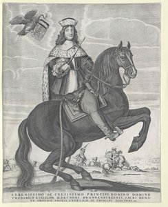 ブランデンブルク選帝侯（1620-1688）フレデリック・ヴィルヘルム 作： Artist Unknown