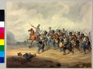 FMLフランツ・ヘンリー・カウント・シュリクの戦い 作： Artist Unknown