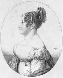 マリア・シャーロット男爵夫人（1782～1841年）ケルン 作： Artist Unknown