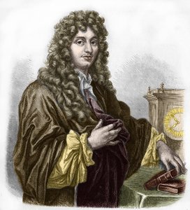 クリスティアーン・ホイヘンスの肖像、オランダの物理学者、数学者