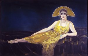 ポートレート ウォーリー トスカニーニ、1925 年。 作： Arturo Martini