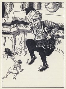 ジョナサン・スウィフトによるガリバーの旅行のイラスト 作： Artus Scheiner