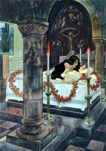ロミオとジュリエット 1880年頃（版画） 作： Artus Scheiner