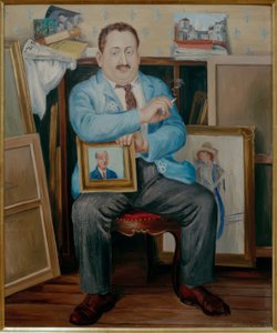 アドルフ・バスラーの肖像 作： Arvid Fougstedt