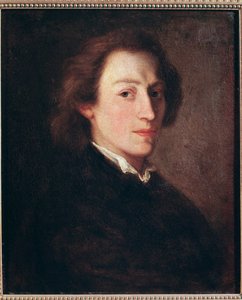 フレデリック・ショパンの肖像（キャンバスに油彩、1846年頃） 作： Ary (after) Scheffer