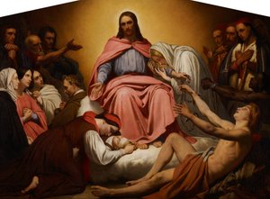 キリストの慰め者 作： Ary Scheffer
