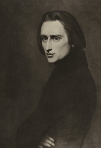 ハンガリーの作曲家、フランツリスト 作： Ary Scheffer