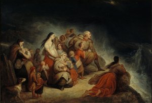 テンペスト、1820年頃。 作： Ary Scheffer