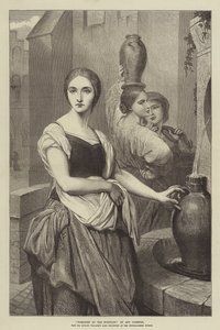 噴水でマーガレット 作： Ary Scheffer
