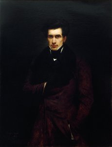 アルマン・カレルの肖像 1800-1836, 1833. 作： Ary Scheffer