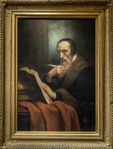 ジョン・カルヴァン（Jean Cauvin）の肖像 - アーリー・シェファー（1795-1858）の絵 プロテスタント宗教改革（1509-1564）におけるフランスの作家、神学者、牧師。