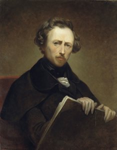 43歳の自画像 作： Ary Scheffer