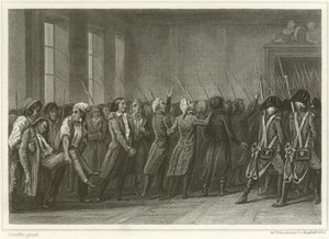 ジロンディストは行進して死んだ 作： Ary Scheffer