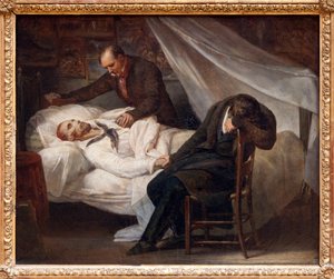 ジェリコーの死 作： Ary Scheffer