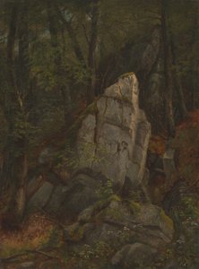 ピアソン渓谷の岩石の研究 作： Asher Brown Durand