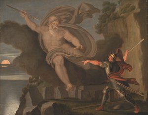 フィンガルとローダの精霊の戦い 作： Asmus Jacob Carstens