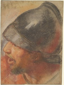 マケドニアの兵士の頭 作： Atelier Assistant of Charles Le Brun