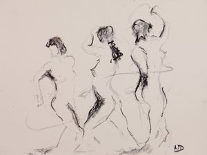THE DANCING 1 作： Nadine Dschaak 