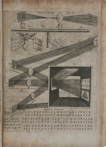 光と陰の素晴らしい芸術、1646。 作： Athanasius Kircher