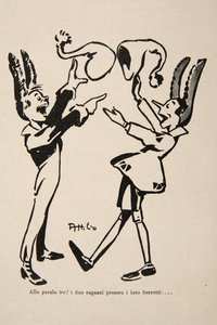 ピノキオとキャンドルウィック、『ピノキオ』の挿絵